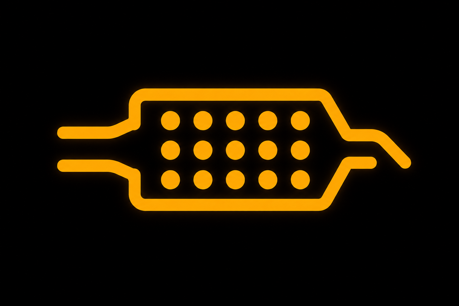 DPF warning light