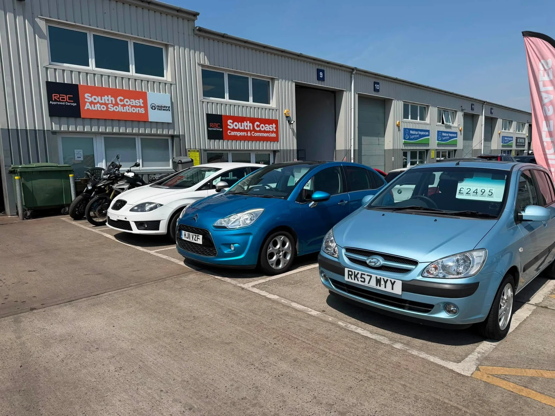 Cars for sale at South Coast Auto Solutions