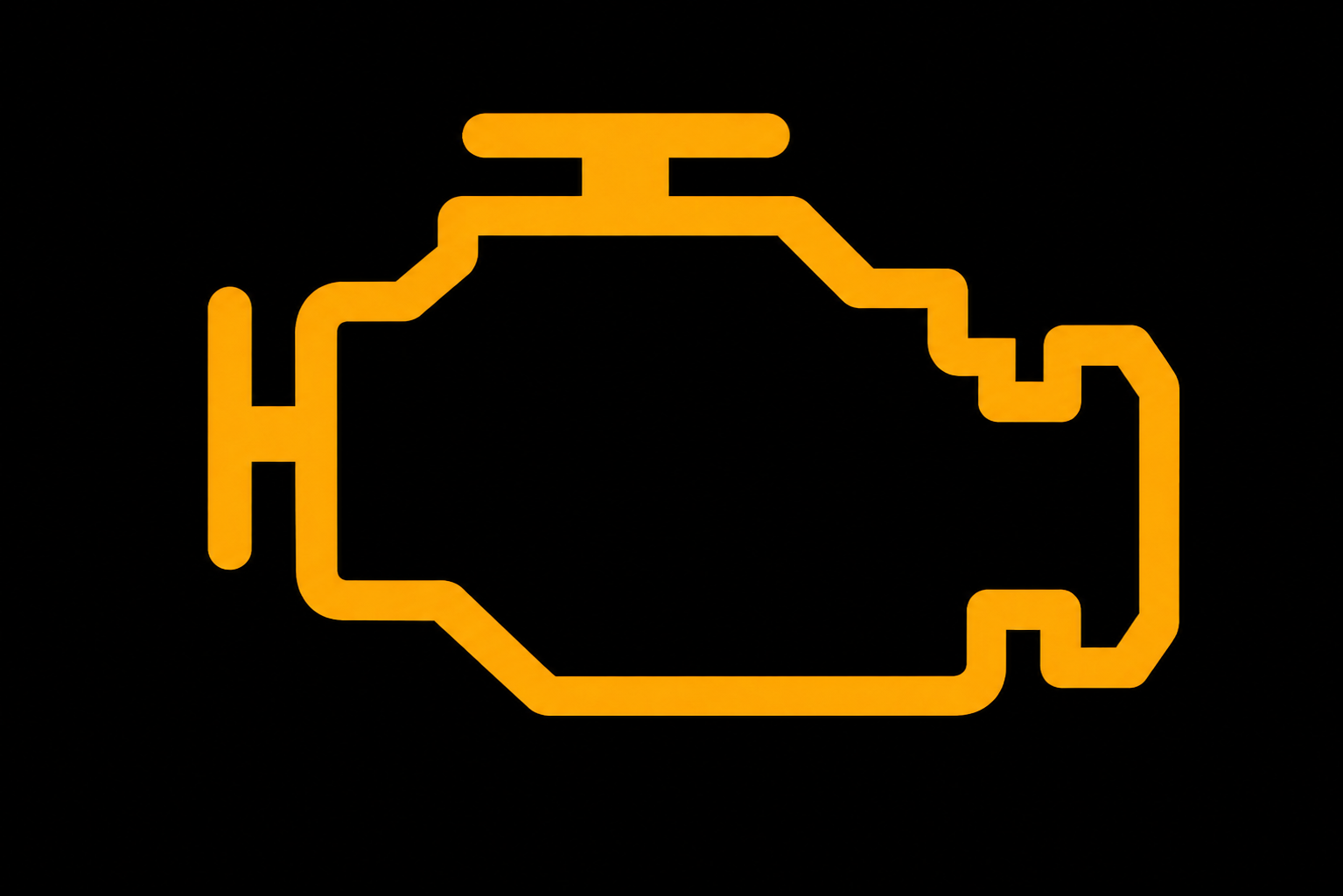 Engine management warning light