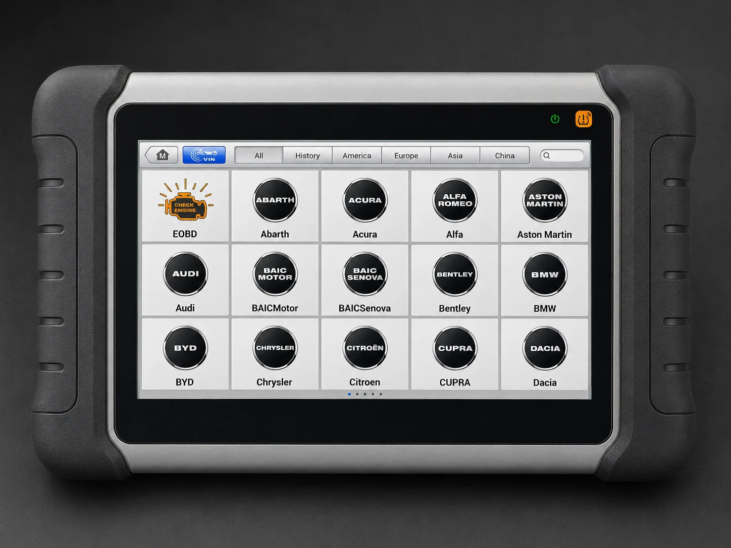 PicoScope diagnostic equipment in the workshop